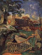 Paul Gauguin Fence oil painting reproduction